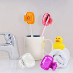 Portable Plastic Toothbrush Head Cover
