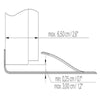 Portable PVC Floor Door Stopper