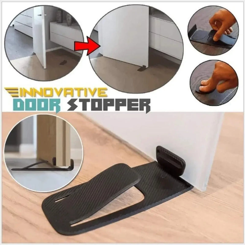 Portable PVC Floor Door Stopper