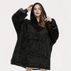 Manta Hoodie de Forro Polar Reversible | Suave, Cálida y con Capucha